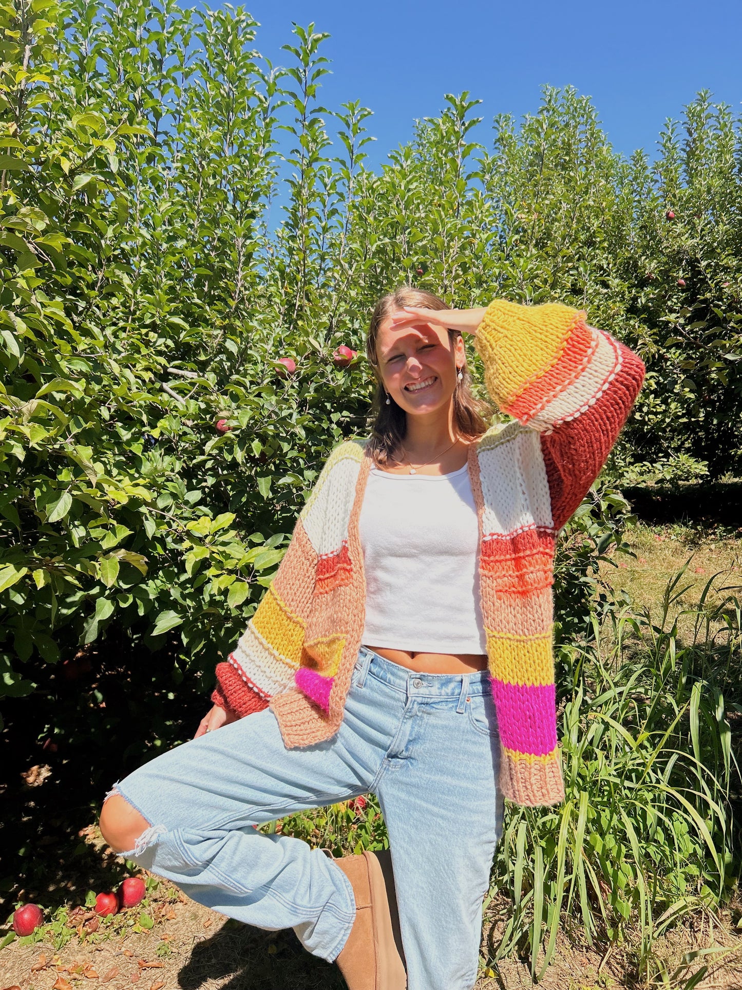 APPLE PICKING CARDIGAN