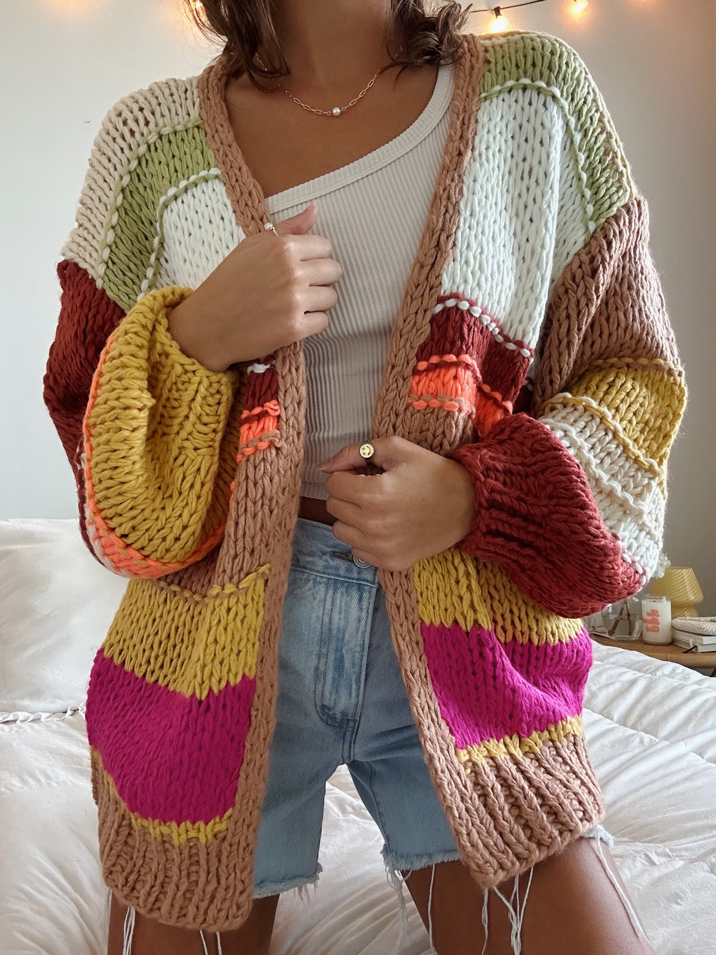 APPLE PICKING CARDIGAN