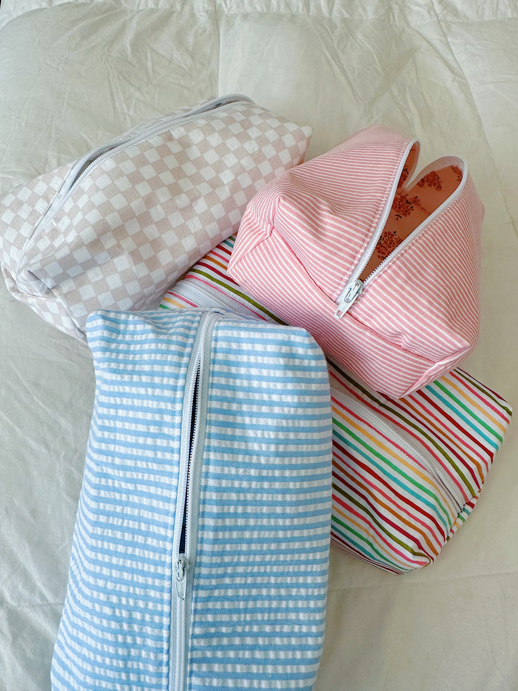 BIG HANDMADE POUCH Olive Lynn