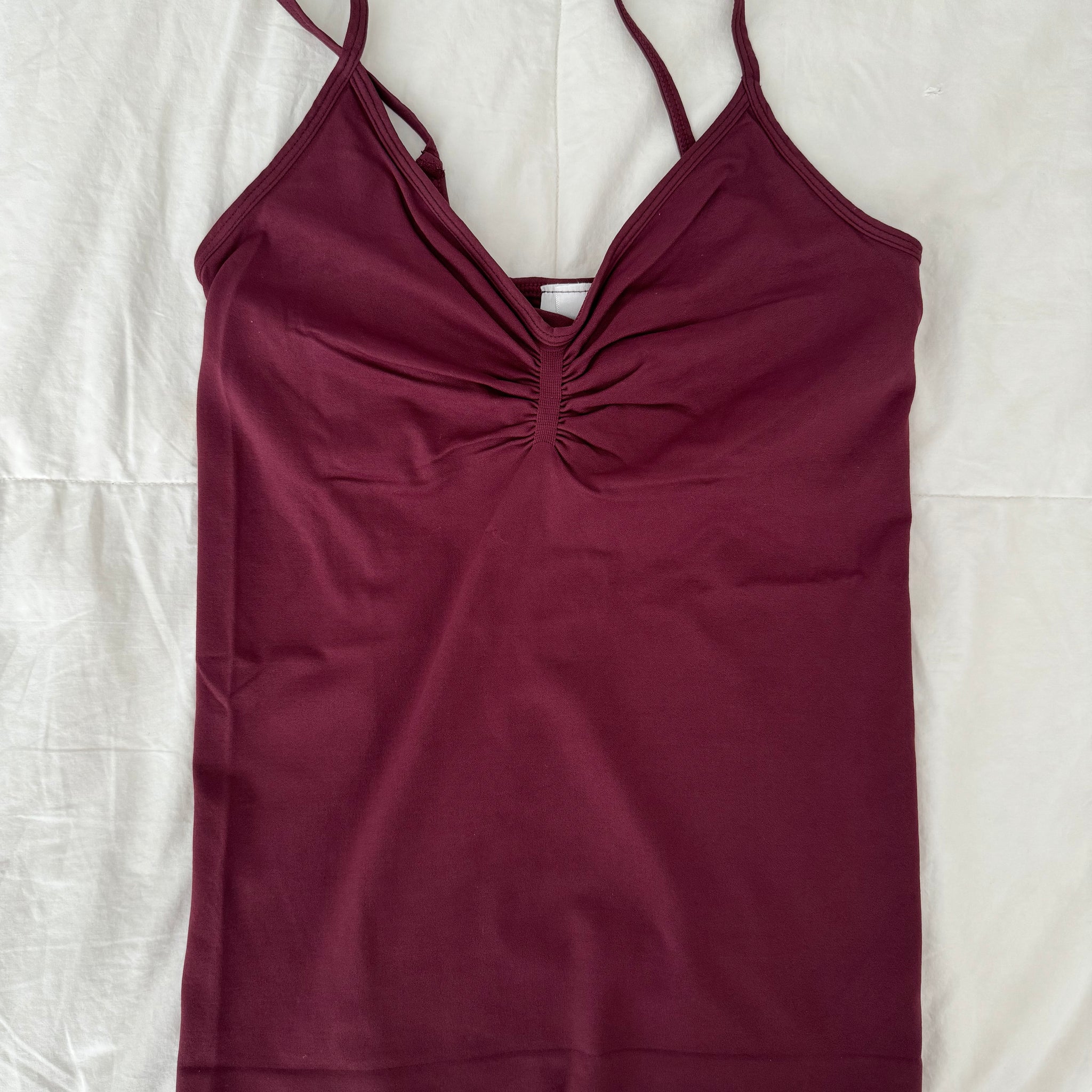 RUCHED TANK