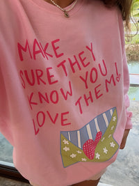 PINK LOVE THEM CREW