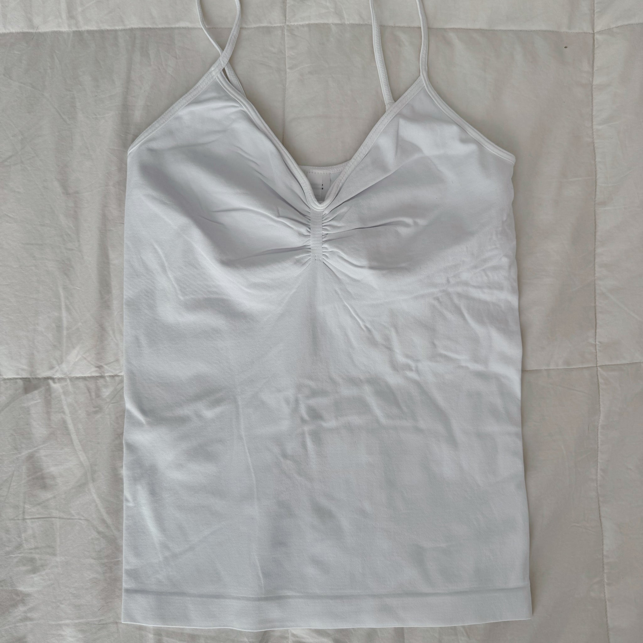 RUCHED TANK