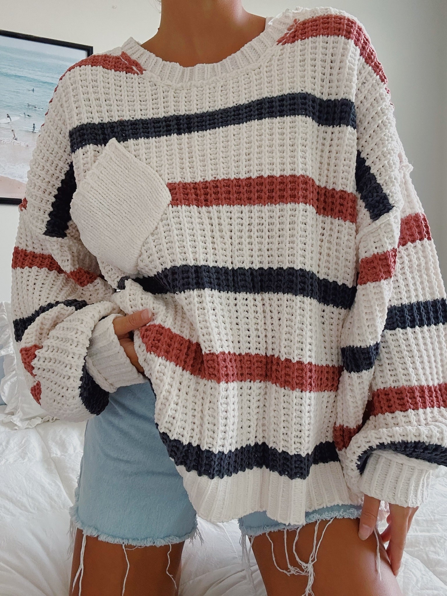 EVERYDAY STRIPED SWEATER