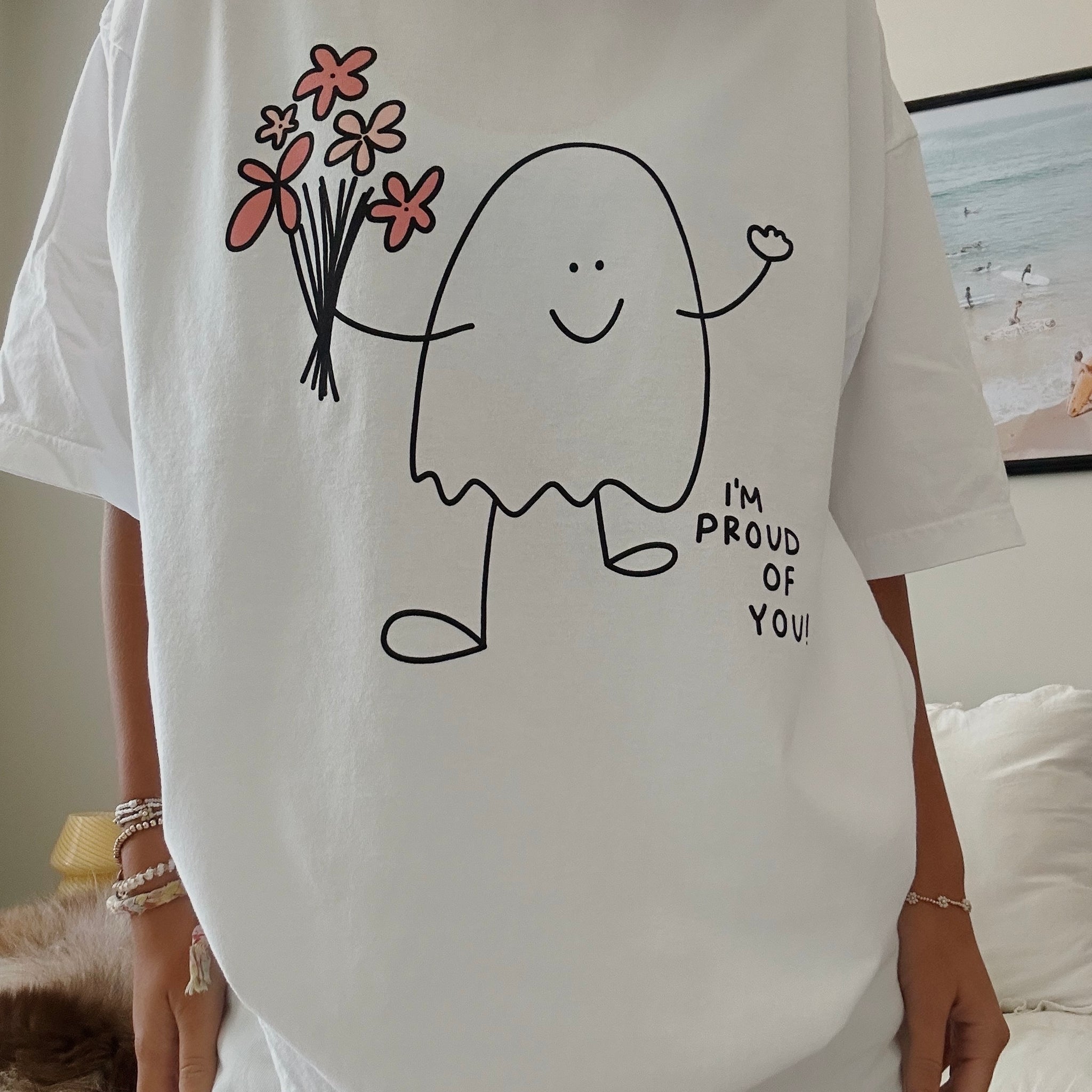 PROUD OF YOU GHOST TEE
