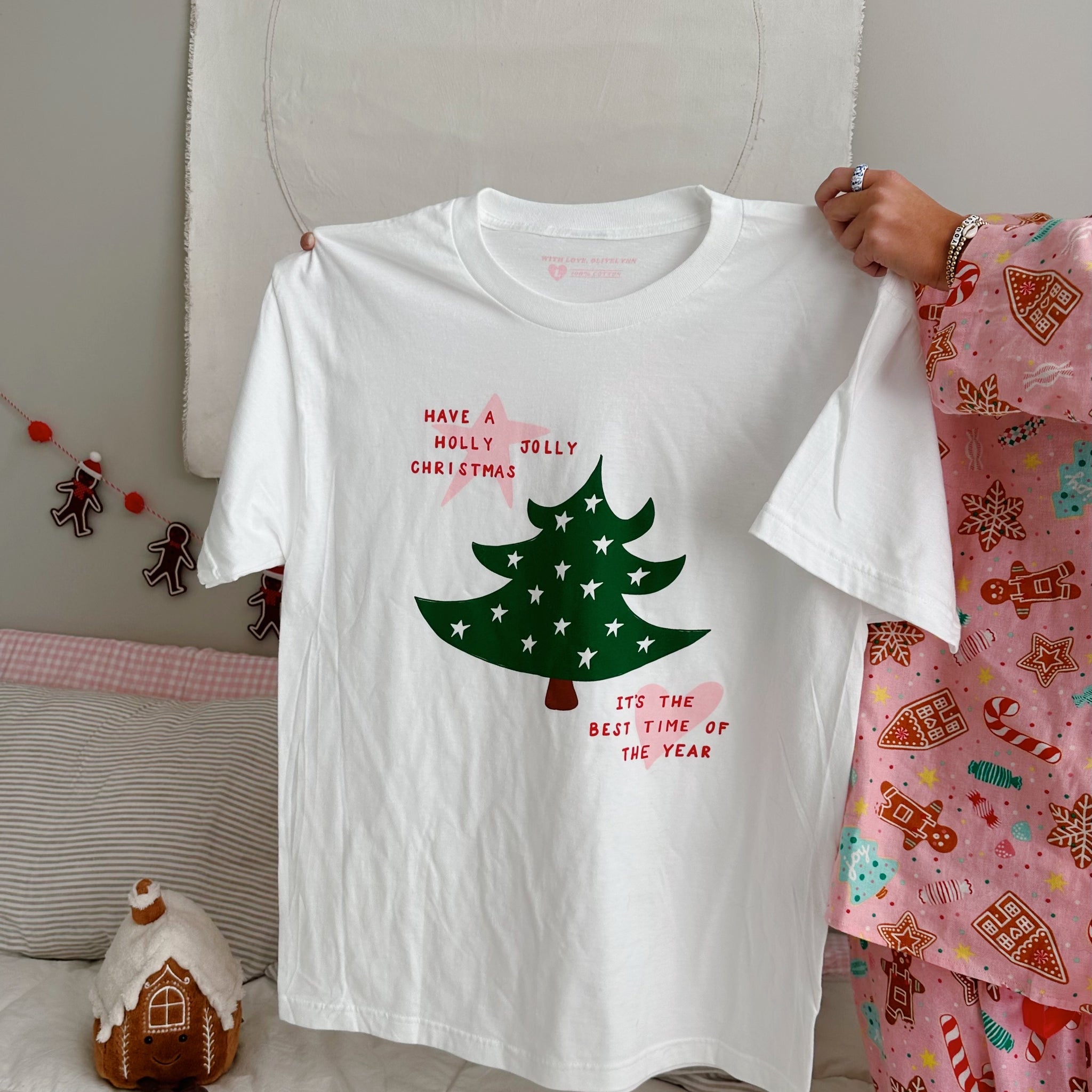 HOLLY JOLLY TREE TEE