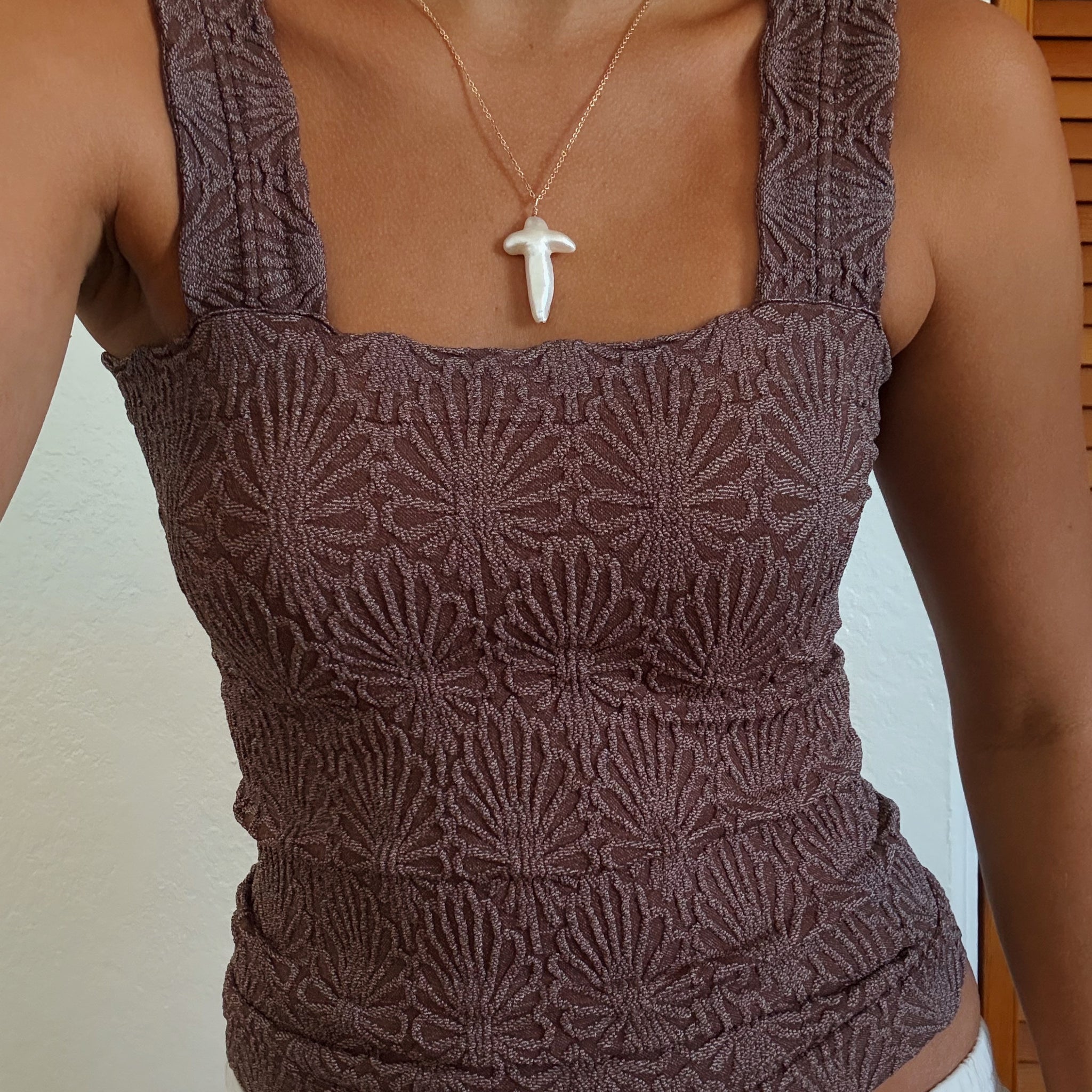 LACE TEXTURED TANKS