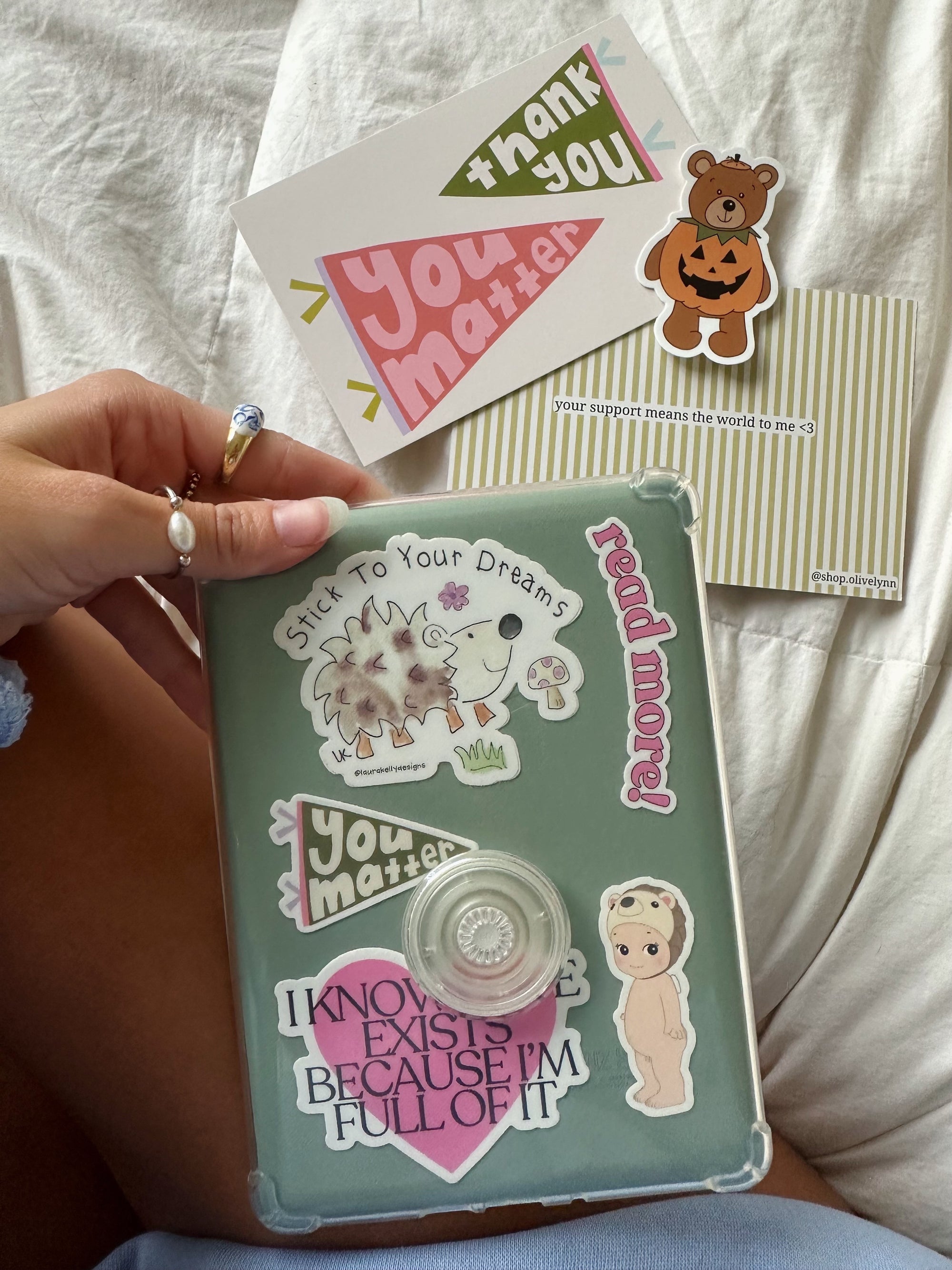 LOVE EXISTS STICKER – Olive Lynn