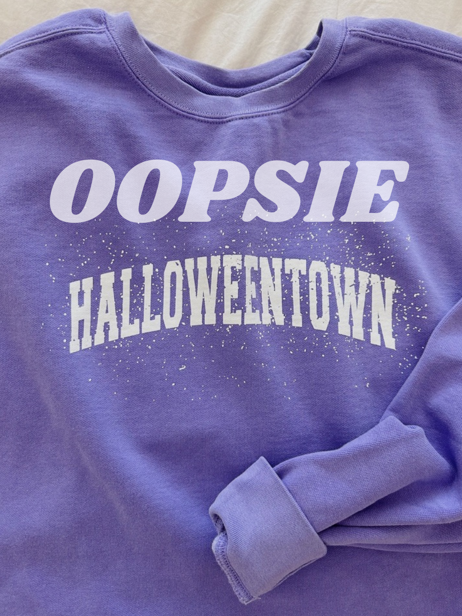 OOPSIE- PURPLE HALLOWEETOWN CREW