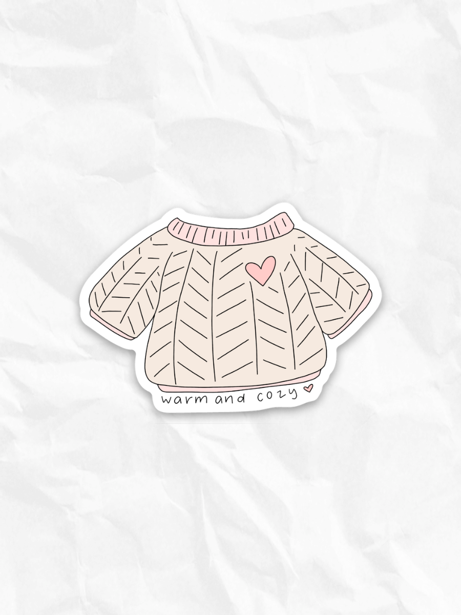 WARM COZY STICKER