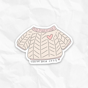 WARM COZY STICKER