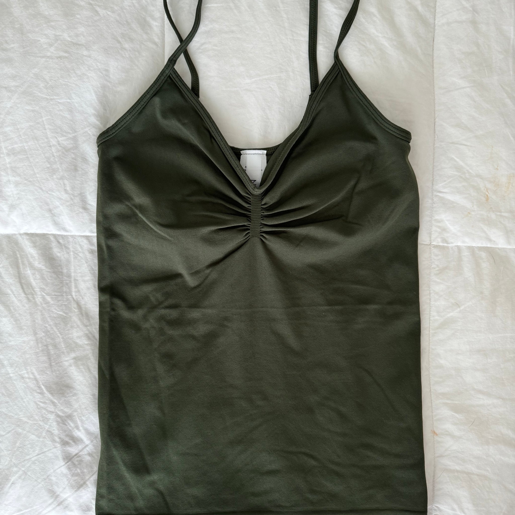 RUCHED TANK