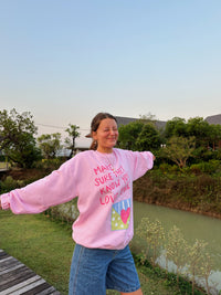PINK LOVE THEM CREW