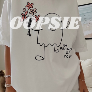 OOPSIE- PROUD OF YOU GHOST TEE