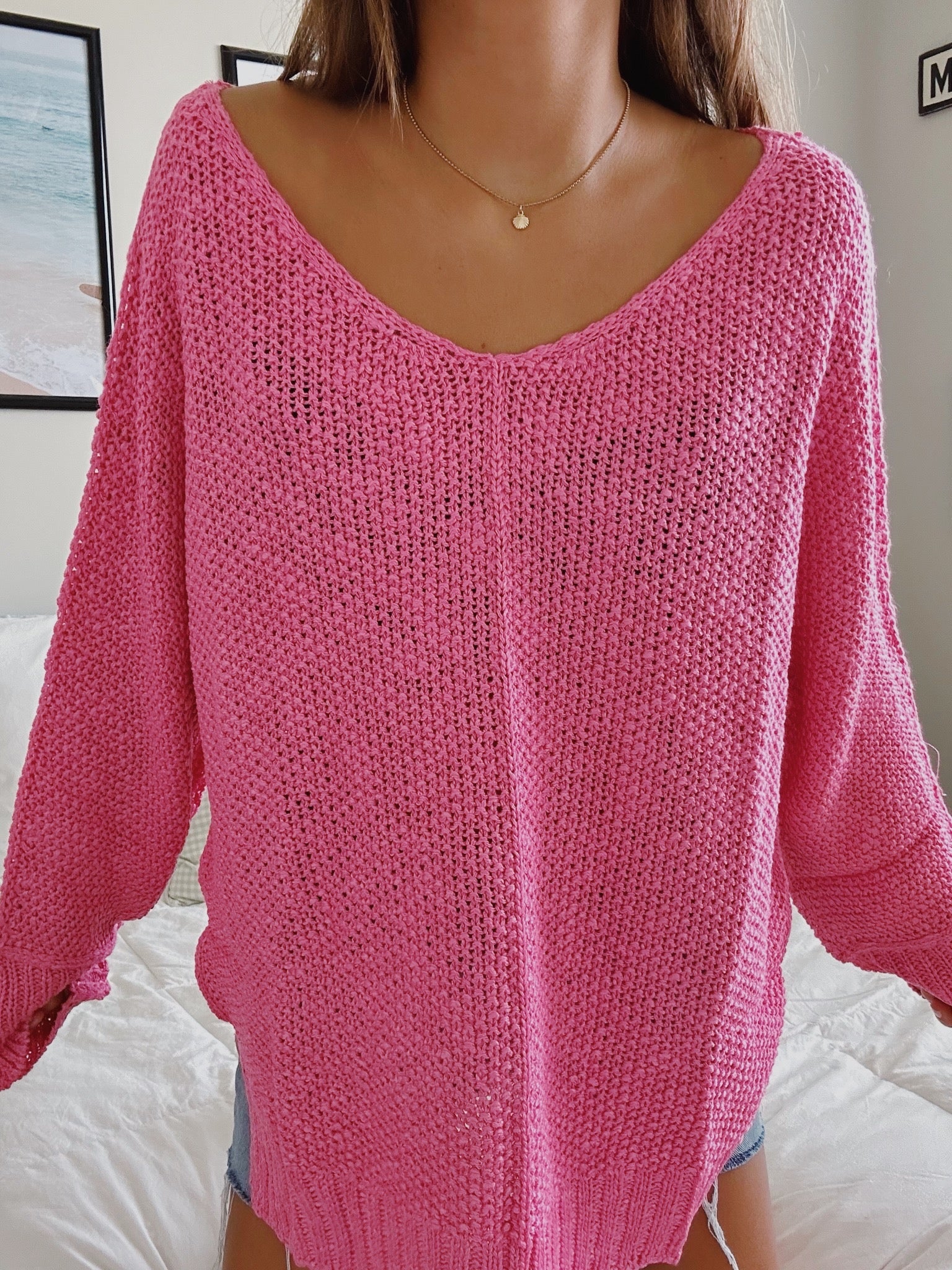 BRIGHTER DAYS KNIT SWEATER