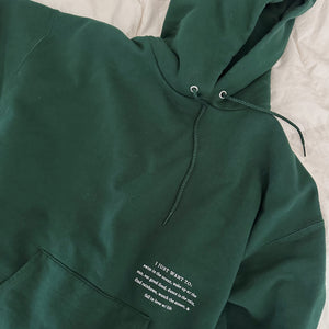 GREEN SUMMER BUCKET LIST HOODIE