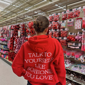 RED HEART HOODIE