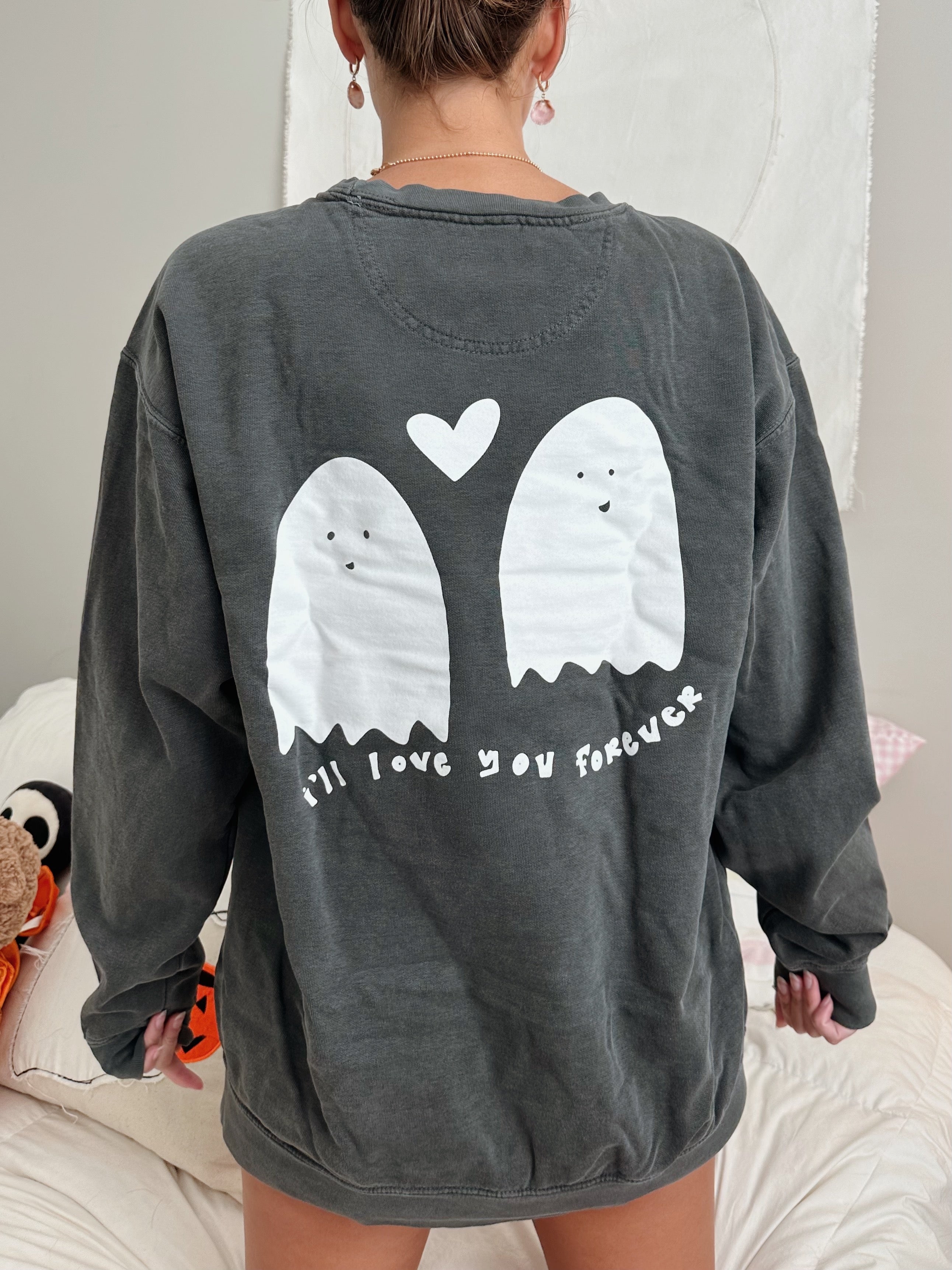 I love ghost sweatshirt hotsell