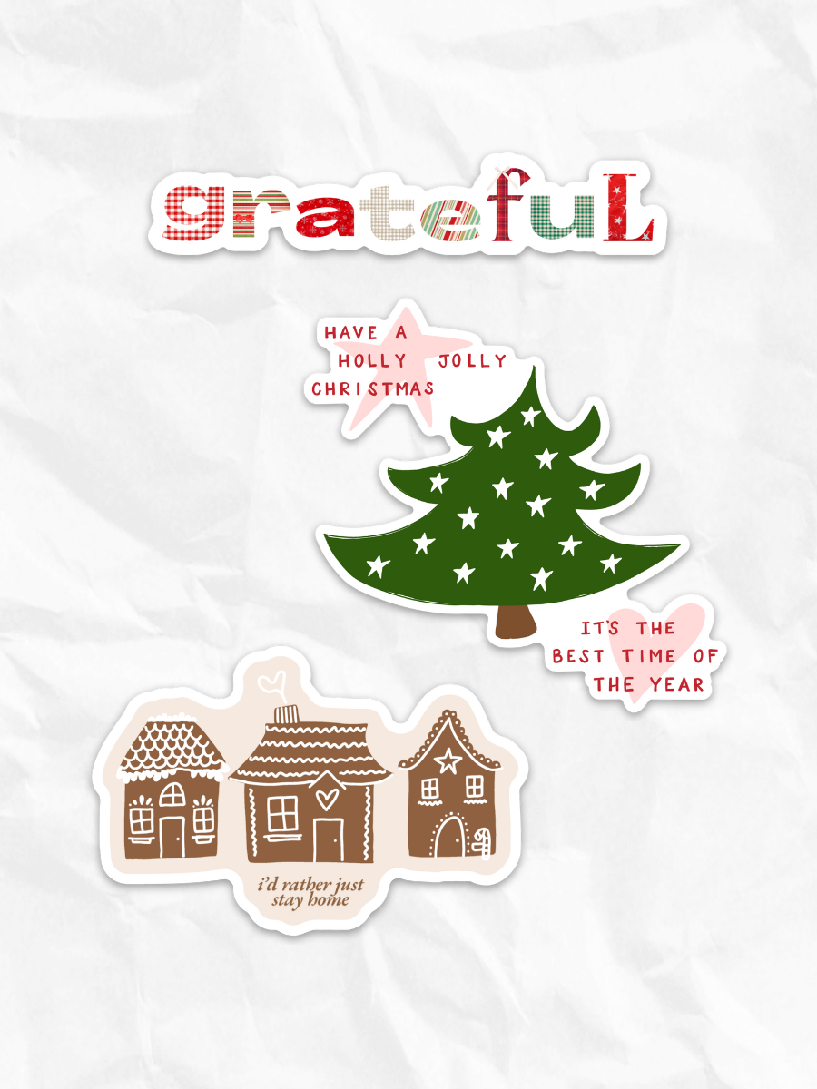 NEW CHRISTMAS STICKER PACK