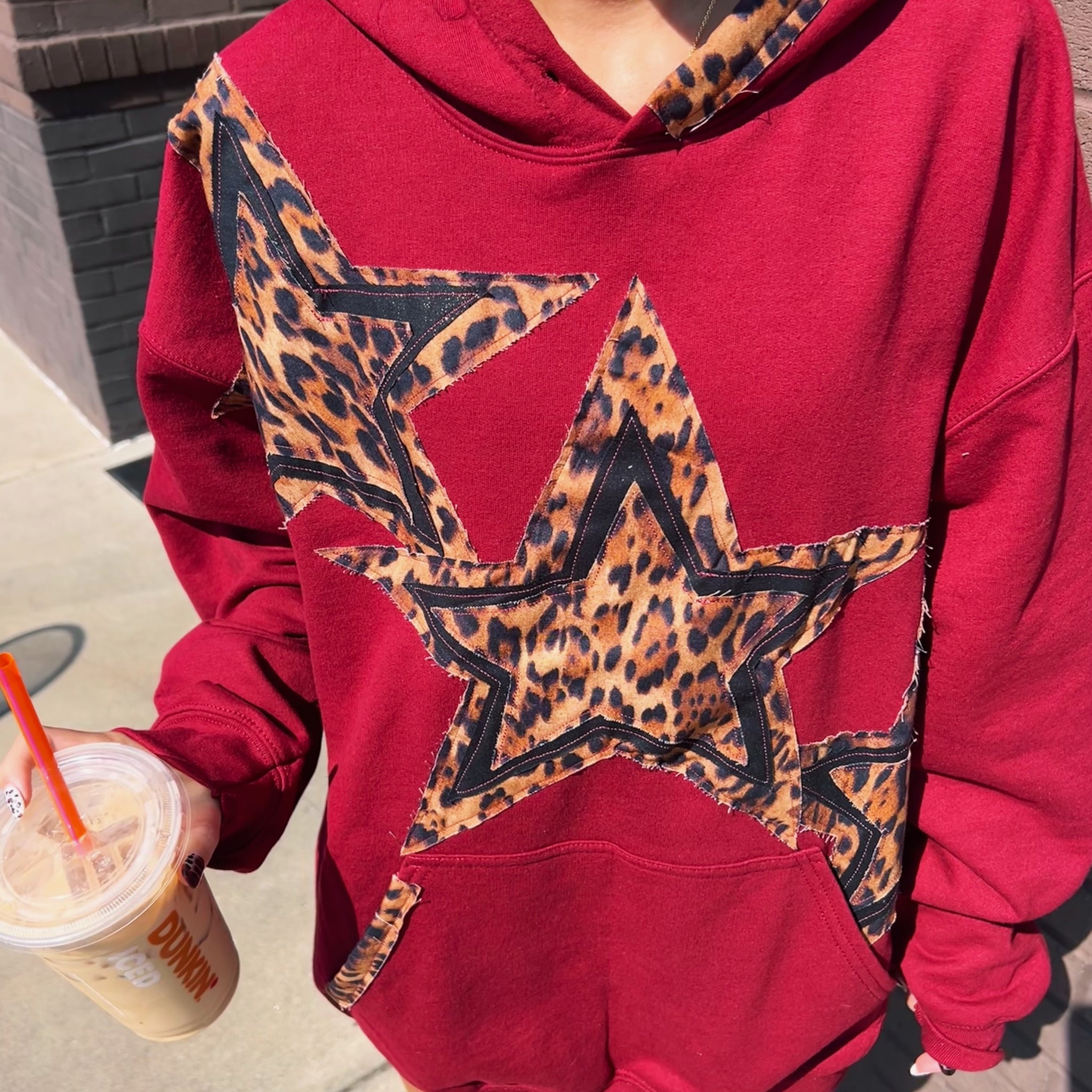 PREORDER PATCHWORK STAR HOODIE