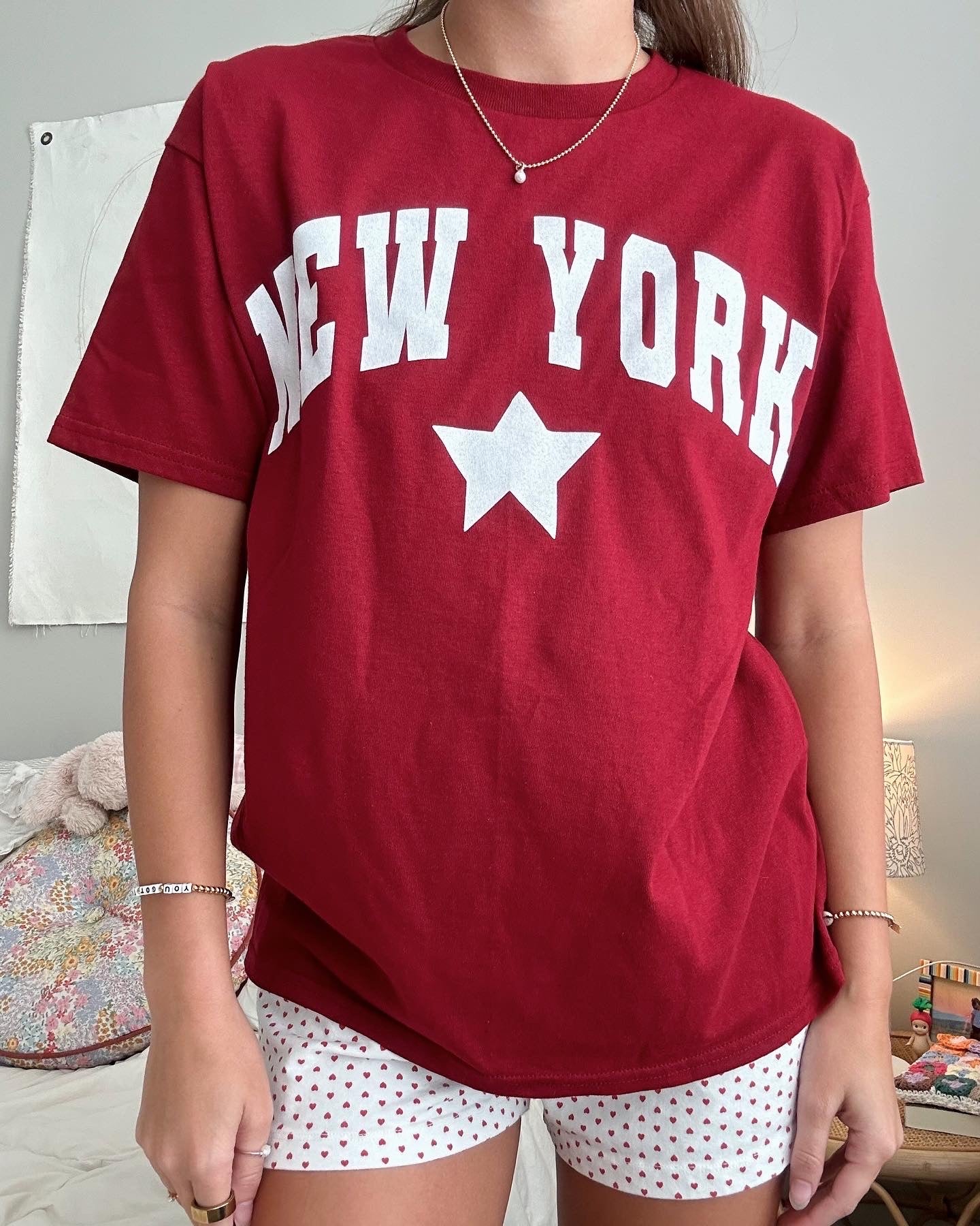 NEW YORK STAR BABY TEE