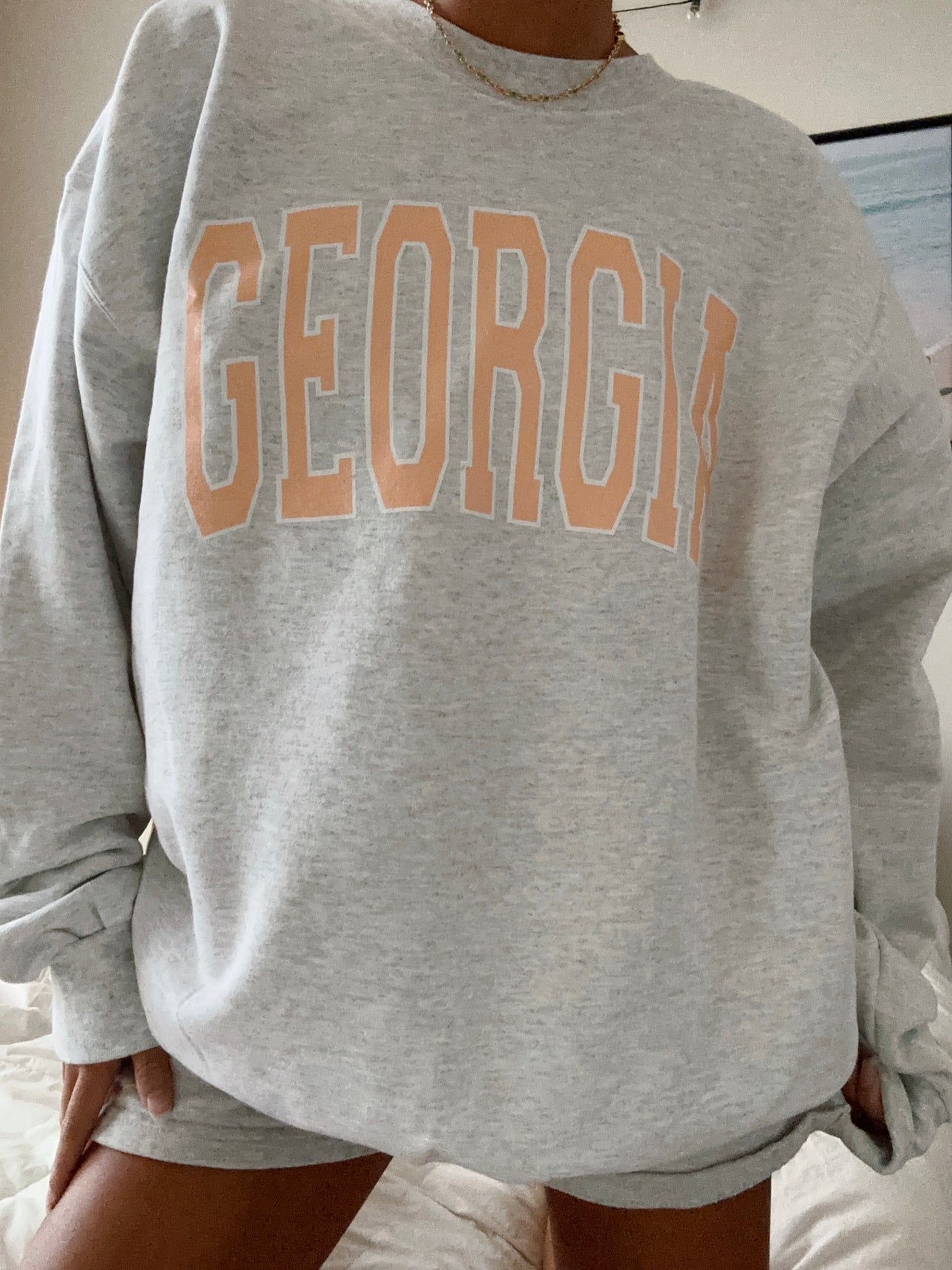 ORIGINAL GEORGIA CREWNECK – Olive Lynn