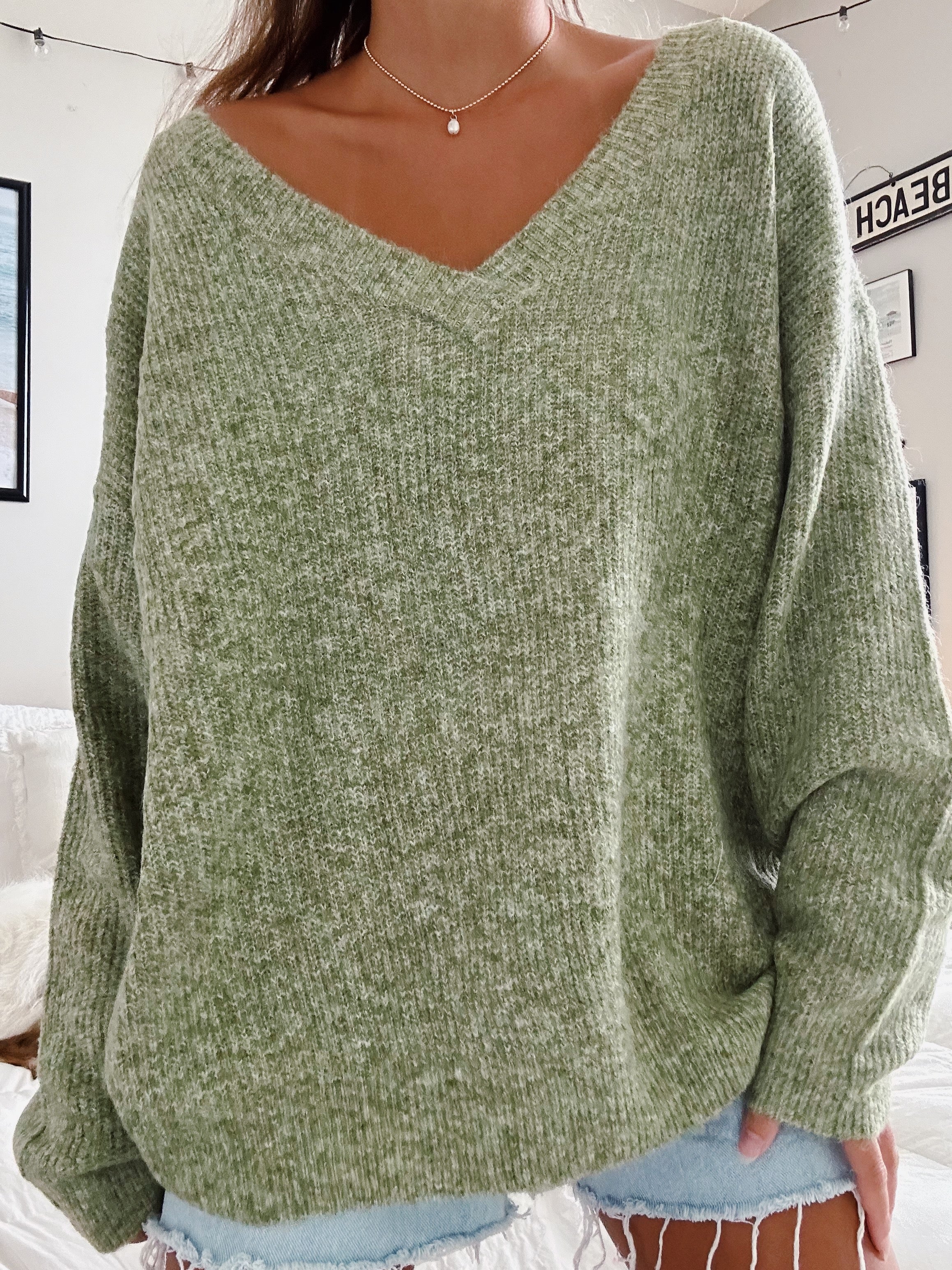 SOFT KNIT CLASSIC SWEATER – Olive Lynn