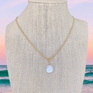 COIN PEARL NECKLACE
