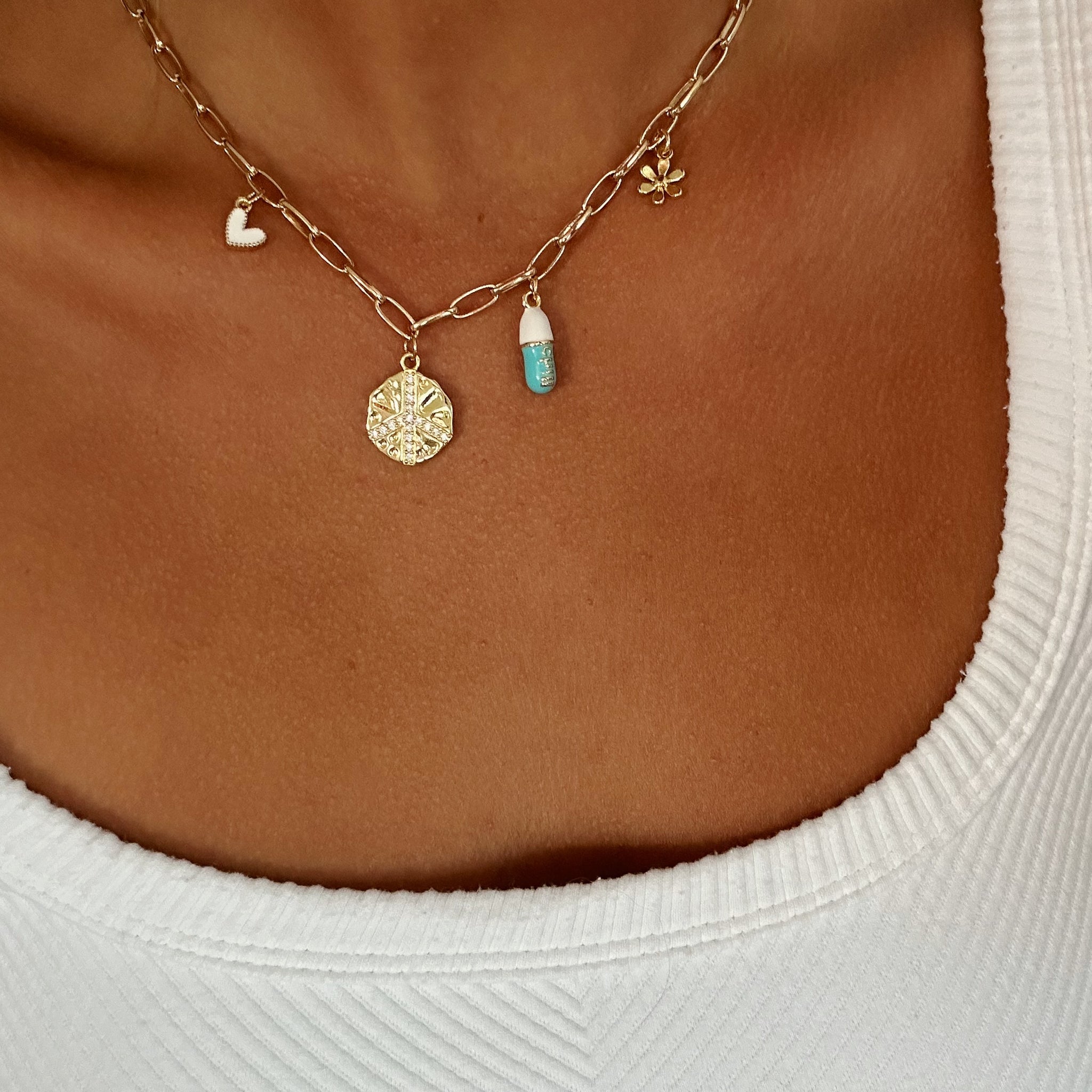 CHILL OUT CHARM NECKLACE