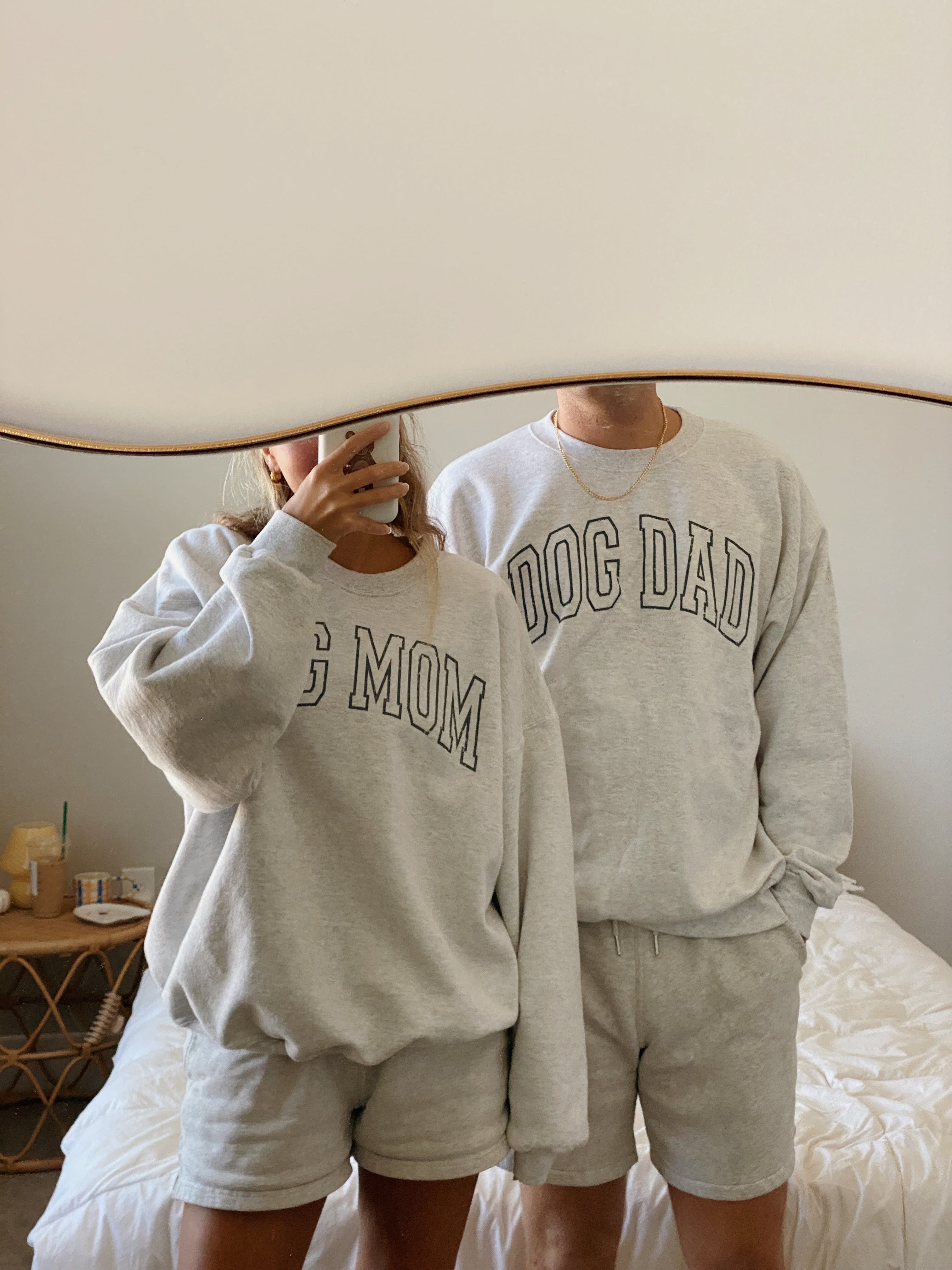 Mom and dad sales sweatshirts