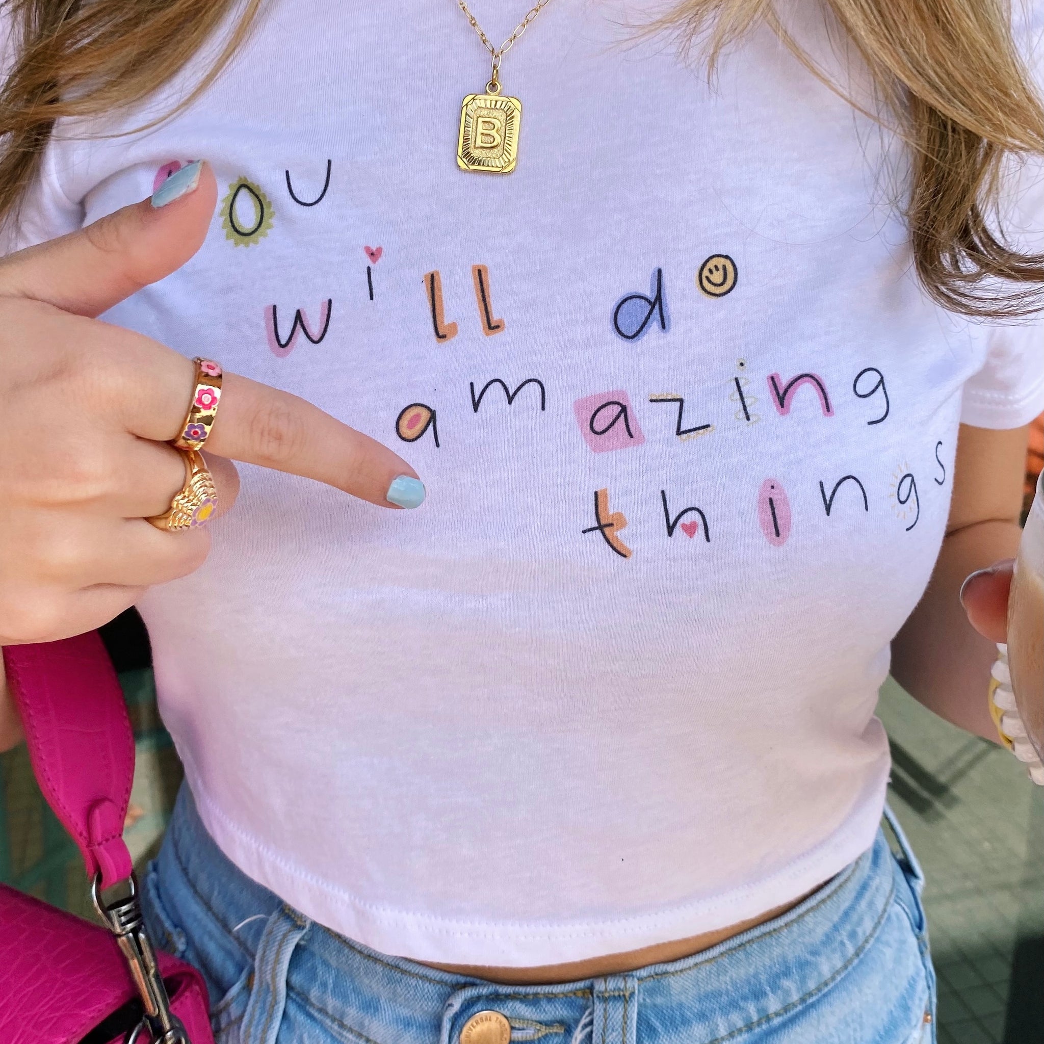 “YOU WILL DO AMAZING THINGS” BABY TEE