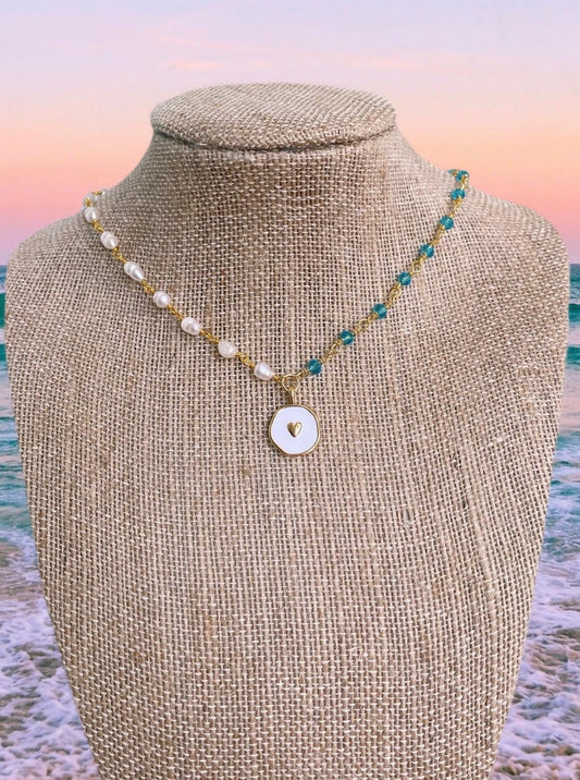 IN LOVE W/ THE SEA NECKLACE